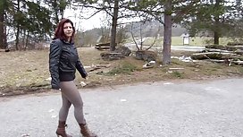 Aussie Girl получает кончина в своей киске